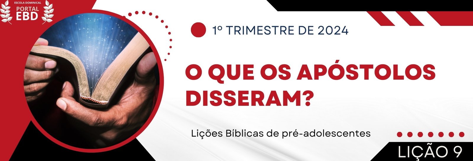 Lição 9 - O que os apóstolos disseram - VIDEOAULAS